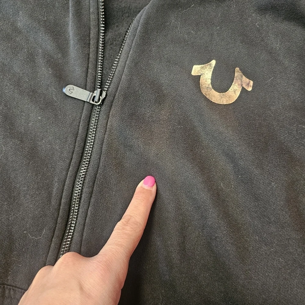 Black, Zip-Up, Hoodie, Winter, Women's, True, 2000, Soft, Casual, Cozy, Relax